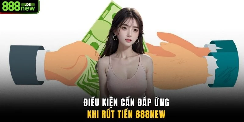 Điều kiện cần đáp ứng khi rút tiền 888NEW
