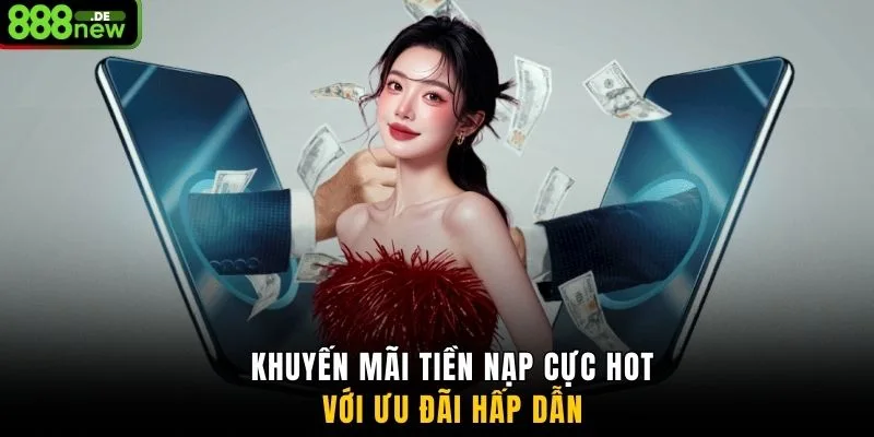Khuyến mãi tiền nạp cực hot với ưu đãi hấp dẫn