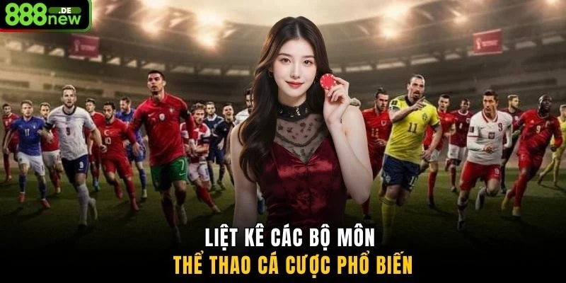 Liệt kê các bộ môn thể thao cá cược phổ biến