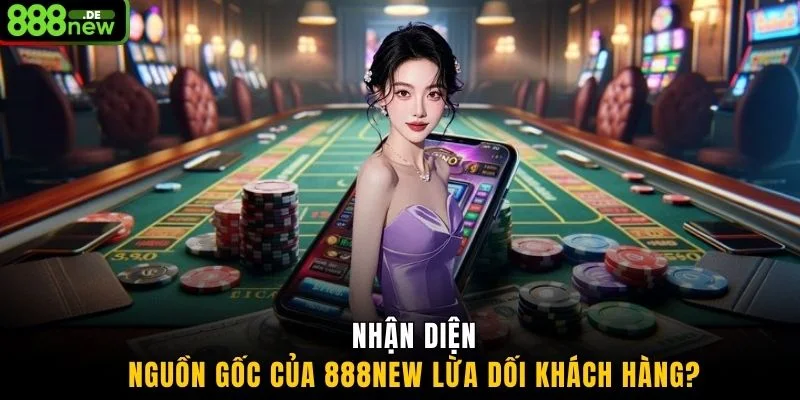 Nhận diện nguồn gốc của 888NEW lừa dối khách hàng?